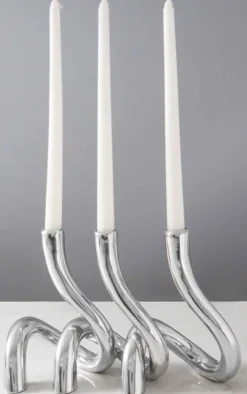 Sierra Serpente Silver Candlestick 8