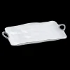 Silver Handle Serving Tray Large
