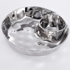 Simple Round Chip & Dip