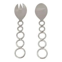 Sphere Salad Server Set