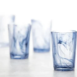 Spiral Ink Blue Drinkware