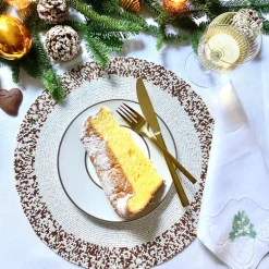 Splatter Beaded Placemat Set of 4