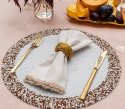 Splatter Beaded Placemat Set of 4