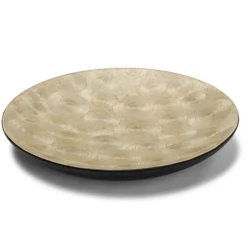 Split Gold Natural Round Centerpiece 18"