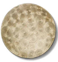 Split Gold Natural Round Centerpiece 18