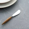 Stainless Steel Spreader with Wooden Handle