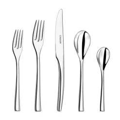 Steel Flatware 5 Piece Setting