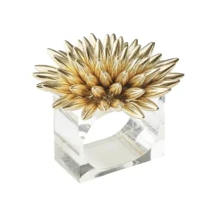 Stellar Napkin Ring Gold Set of 4