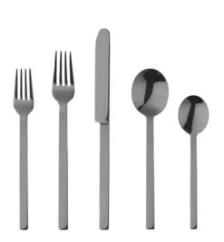 Stile Oro Nero 5 Piece Setting