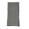 Stitch Border Stone Wash Napkin Slate Set of 4