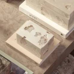 Stone Bookends Pearl Set of 2