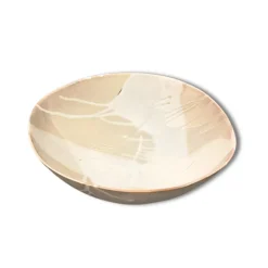 Stone Ceramic Round Serving Bowl
