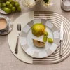 Stripes & Solids Lacquer Placemat Set 4