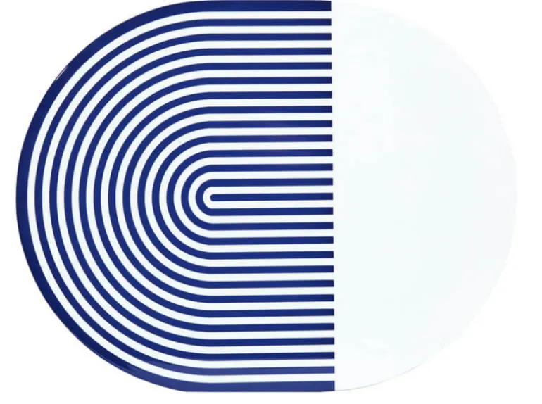 Stripes & Solids Lacquer Placemat Set 4