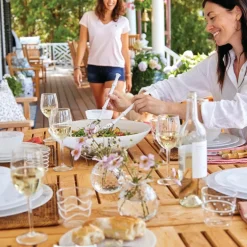 Swirl Alabaster Dinnerware White Set of 4