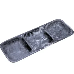 Swirl Classic Resin 3 Section Tray