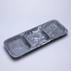 Swirl Classic Resin 3 Section Tray