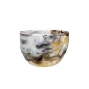 Swirl Colored Resin Deep Bowl