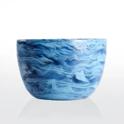 Swirl Colored Resin Deep Bowl