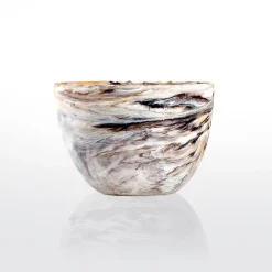Swirl Colored Resin Deep Bowl