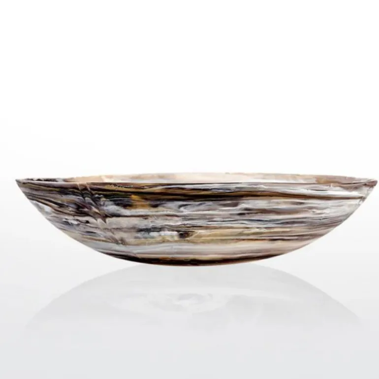 Swirl Colored Resin Everyday Bowl