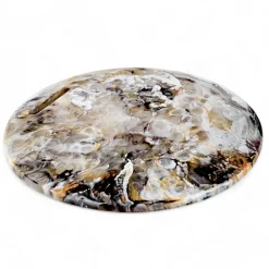 Swirl Colored Resin Round Chopping Board