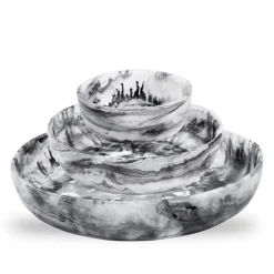 Swirl Resin Classic Round Bowl