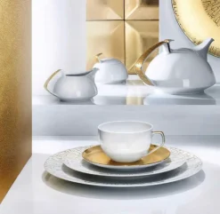 Tac Skin Gold Dinnerware