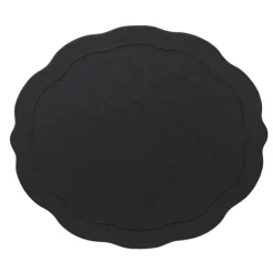 Tailored Placemat Black Set of 4