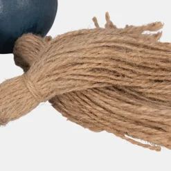 Tassel Blue Beaded Accent