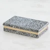Terrazzo Box Black & White