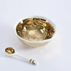 The Wavy Set Bowl and Spoon