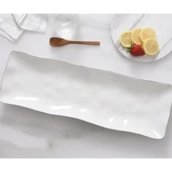 Thin & Simple Long Rectangle Serving Platter
