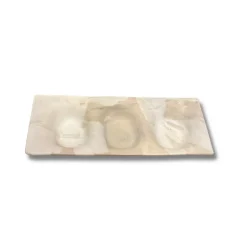 Three Part Stone Rectangle Platter