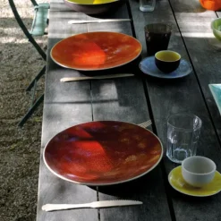 Tourron Dinnerware Cerise