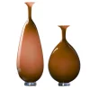 Trumpet Vase Aubergine
