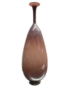 Trumpet Vase Aubergine