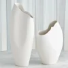 Trumpet Vase White
