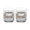 Truro Double Old Fashioned Platinum Set of 2