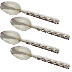 Truro Platinum Dip Spoon Set of 4