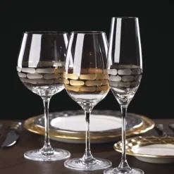 Truro Red Wine Platinum Set of 2