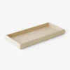 Tulum Long Console Tray Cream 24"