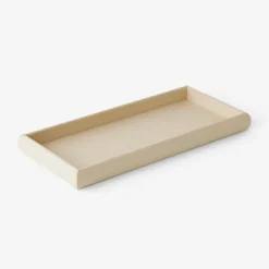 Tulum Long Console Tray Cream 24"