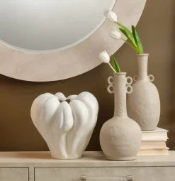 Tulum White Vase