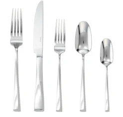 Twist Flatware 5 Piece Setting