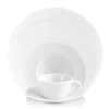 Twist White Dinnerware