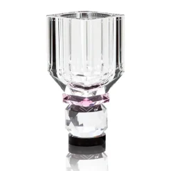 Utah Vase - Clear & Rose