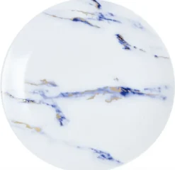 Venice Fog Marble Dinnerware Azure
