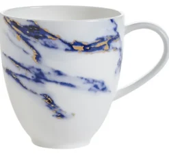 Venice Fog Marble Dinnerware Azure