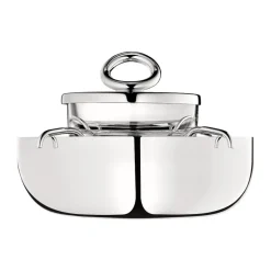 Vertigo Silver Plated Caviar Set